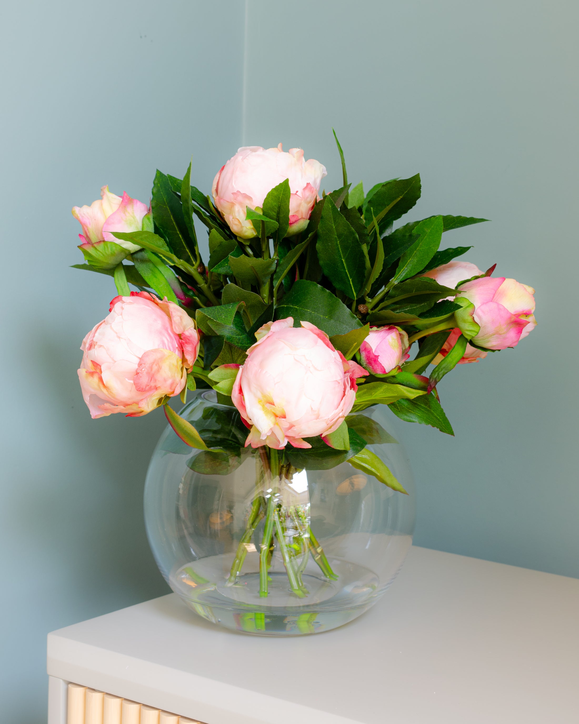 Pink Peony Fishbowl