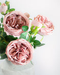 Load image into Gallery viewer, Mauve English Rose Stem
