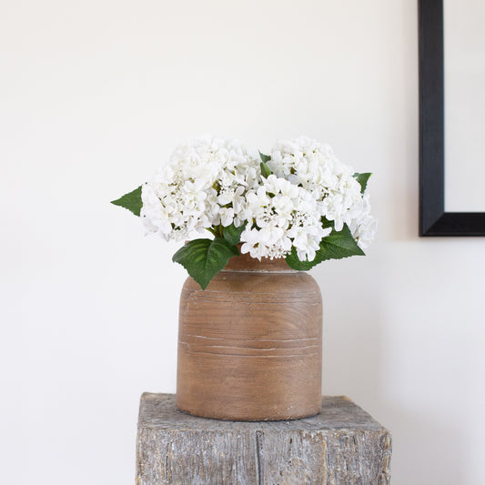 Hydrangea Posy Bundle | White