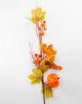 Load image into Gallery viewer, Pumpkin and Leaf Stem
