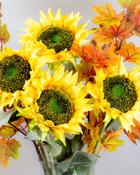 Large Yellow Sunflower Stem