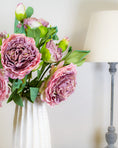 Load image into Gallery viewer, Mauve Dried Touch Peony
