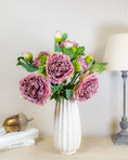 Load image into Gallery viewer, Mauve Dried Touch Peony
