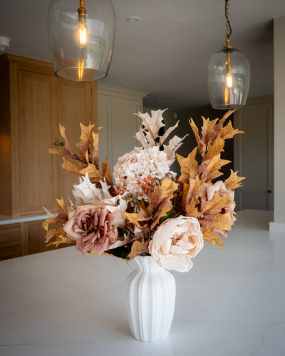 Autumn Rose & Hydrangea Bouquet