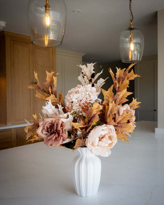 Autumn Rose & Hydrangea Bouquet