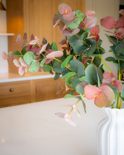 Autumn Blush Eucalyptus Stem