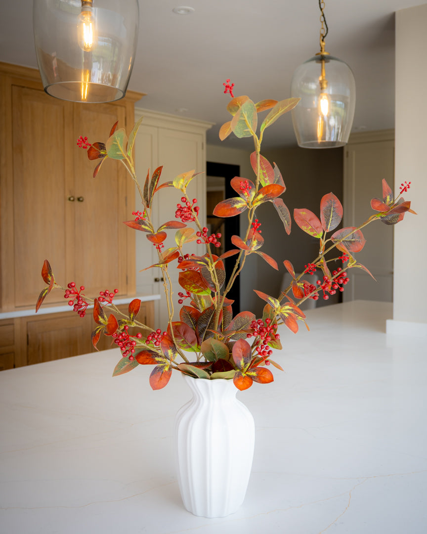 Autumn Berry Leaf Stem