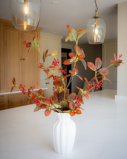 Autumn Berry Leaf Stem