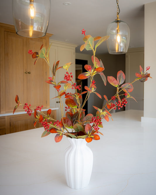 Autumn Berry Leaf Stem