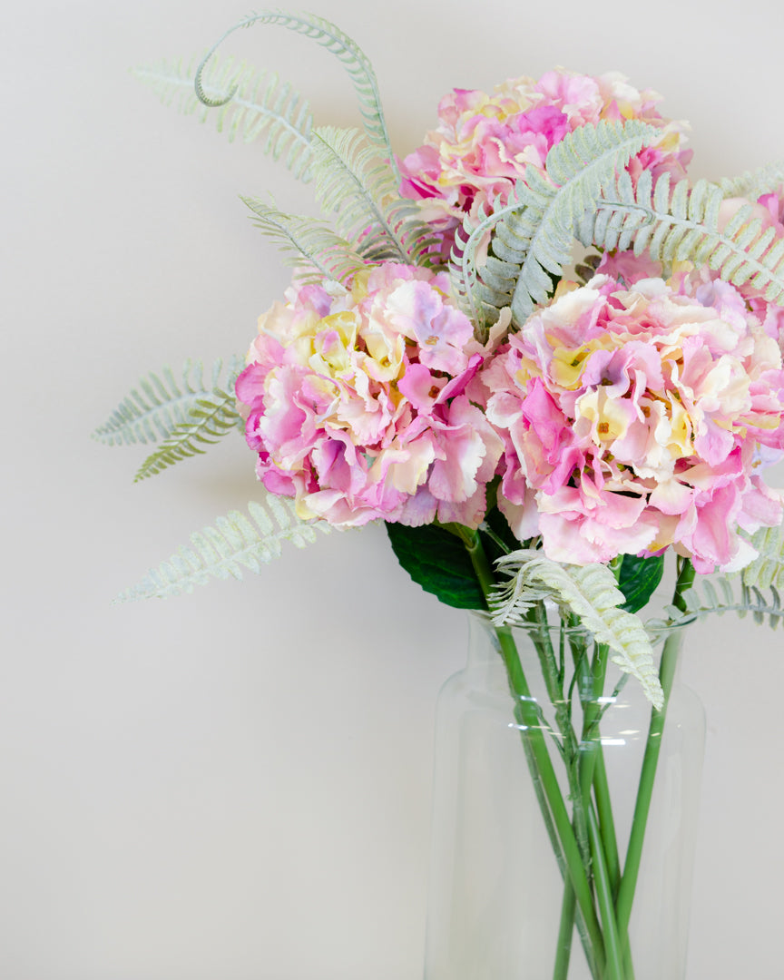 Pink/Lilac Hydrangea Stem