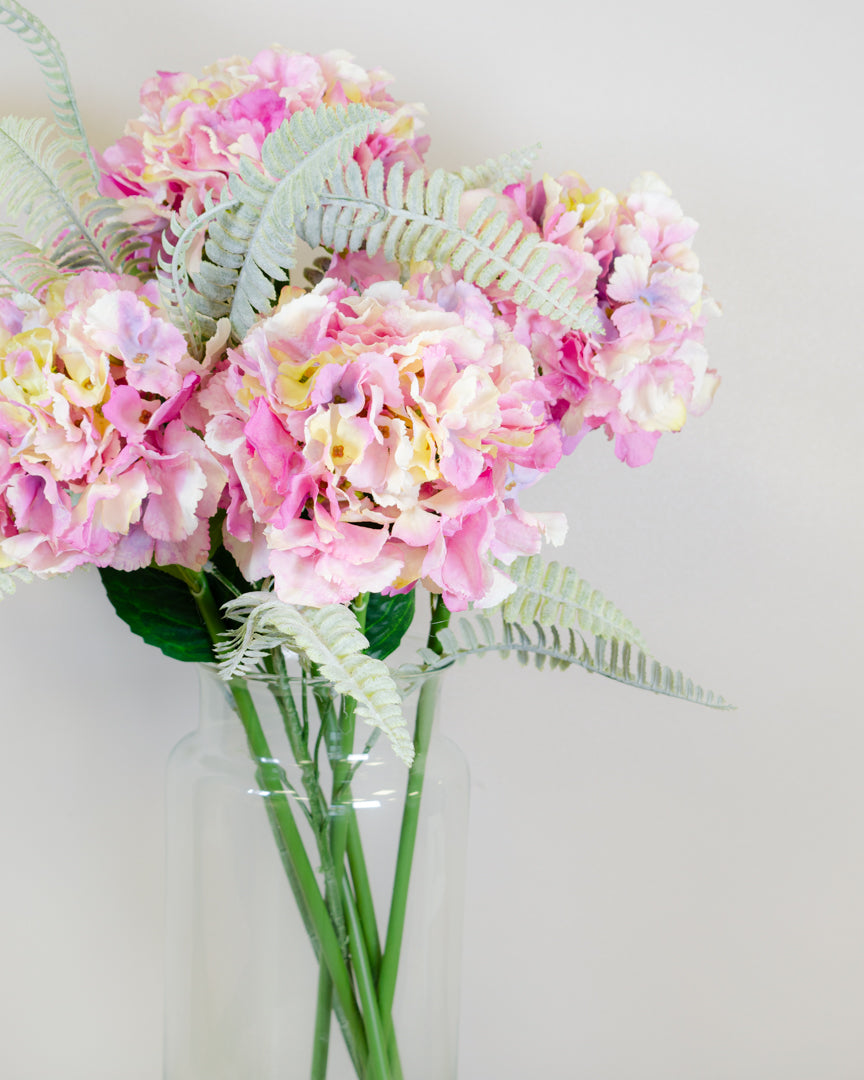 Pink/Lilac Hydrangea Stem