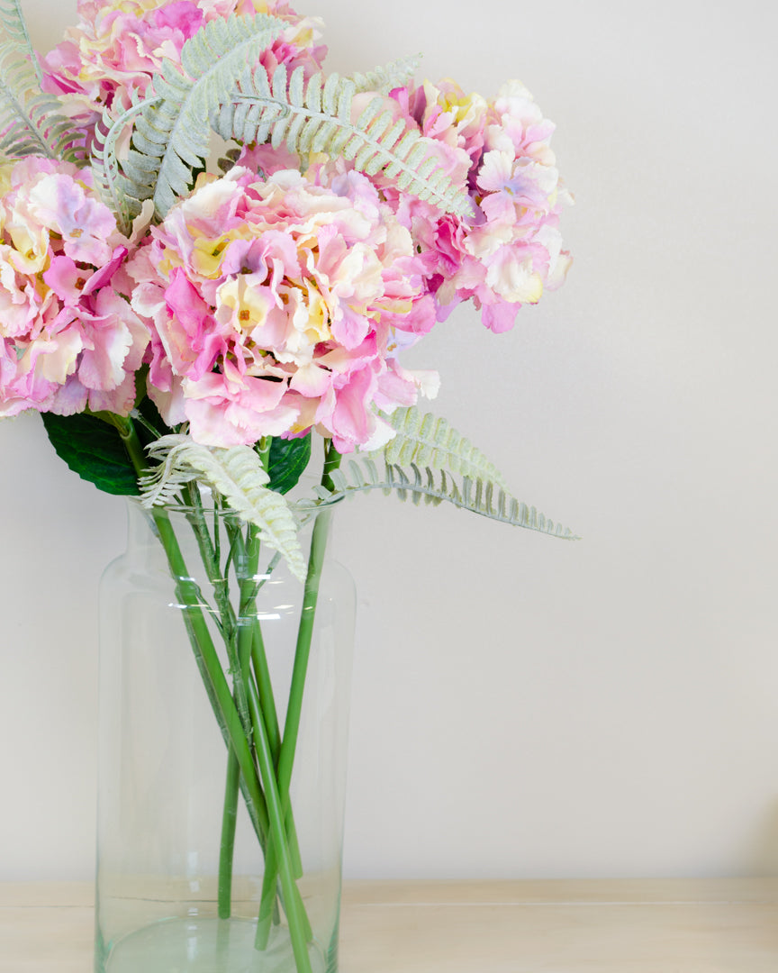 Pink/Lilac Hydrangea Stem