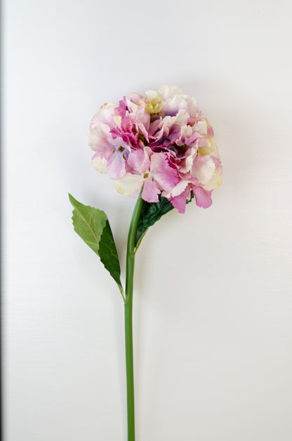 Pink/Lilac Hydrangea Stem