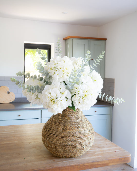 Luxury White Hydrangea Bouquet
