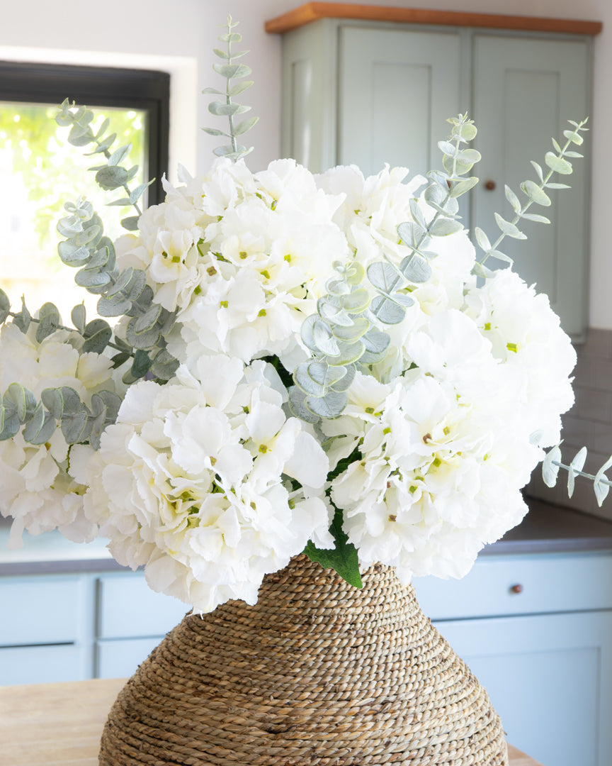 Luxury White Hydrangea Bouquet