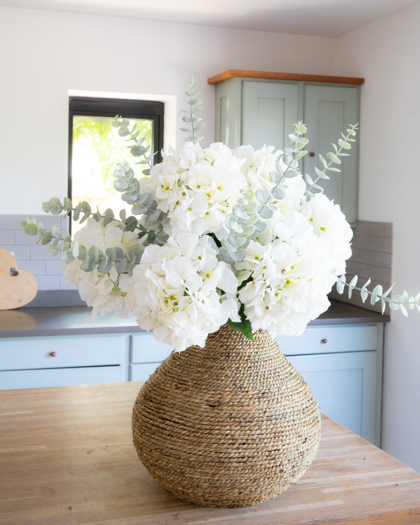 Luxury White Hydrangea Bouquet