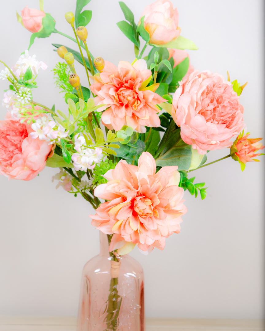 Peony & Dahlia Posy