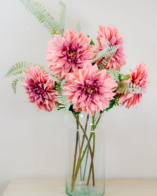 Dusty Pink Dahlia Stem