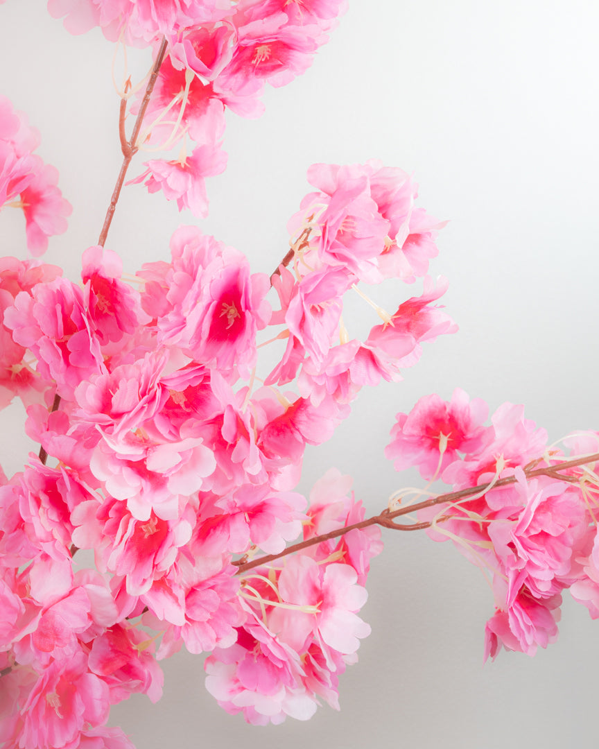 Pink Blossom Spray - Set of Three