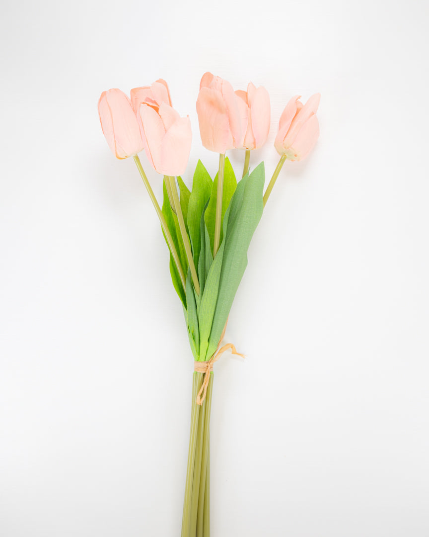 Small Handtie Tulip Bunch - Pink