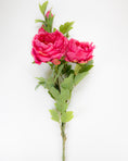 Load image into Gallery viewer, Large Peony Spray (5 x flower heads) Pink
