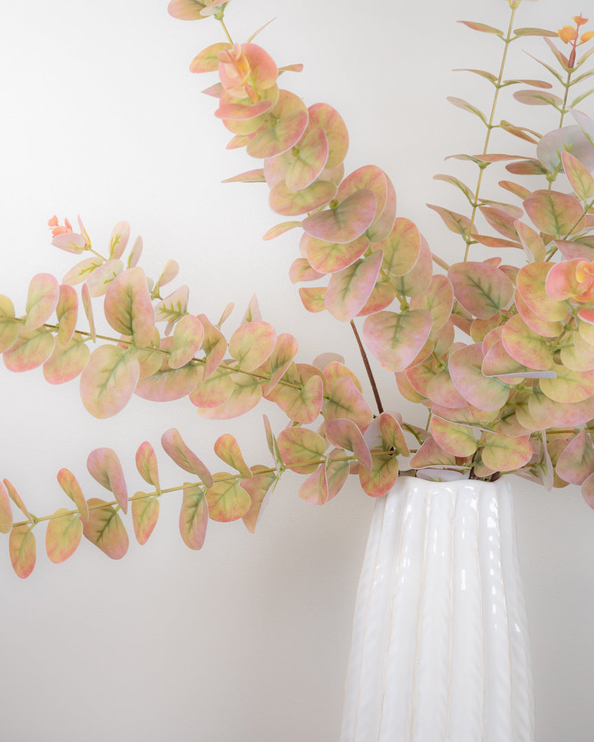 Pink Tipped Eucalyptus Stem