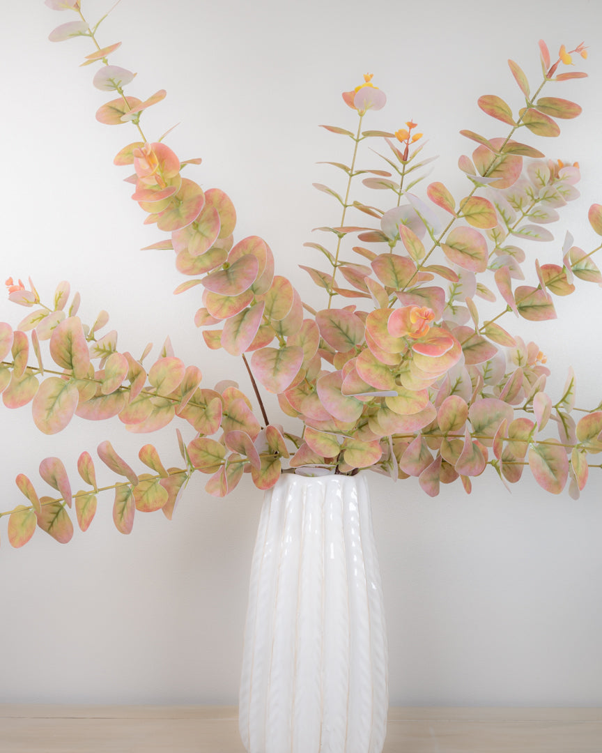 Pink Tipped Eucalyptus Stem