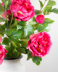 Load image into Gallery viewer, Large Peony Spray (5 x flower heads) Pink
