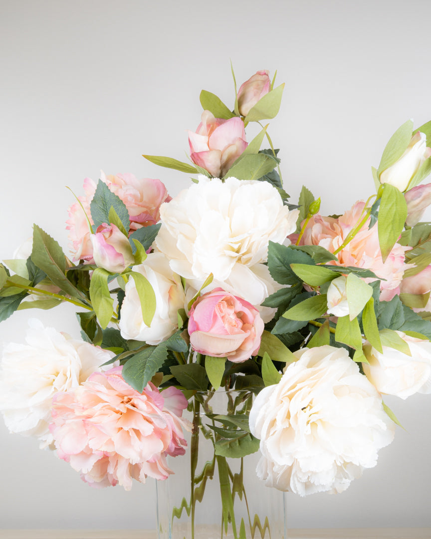 Pink & Cream Peony Bouquet