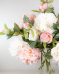 Load image into Gallery viewer, Pink & Cream Peony Bouquet
