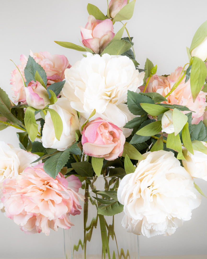 Pink & Cream Peony Bouquet