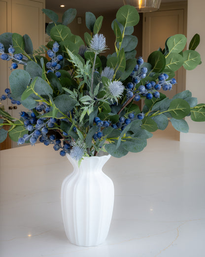 Winter Eucalyptus & Blueberry Bouquet