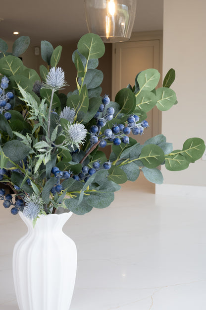 Winter Eucalyptus & Blueberry Bouquet