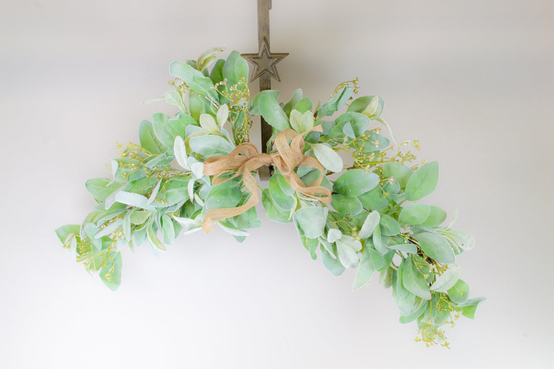 Lambs Ear & Wax Flower Hanger