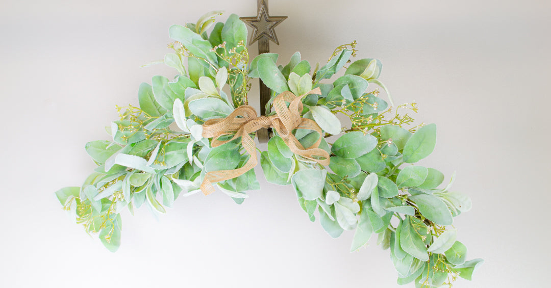 Lambs Ear & Wax Flower Hanger