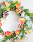 Load image into Gallery viewer, Frosted Fruit & Fir Wreath
