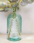 Load image into Gallery viewer, Patterned Glass Bottle Vase
