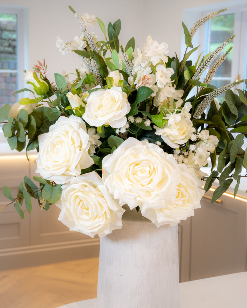 Luxury White & Green Bouquet