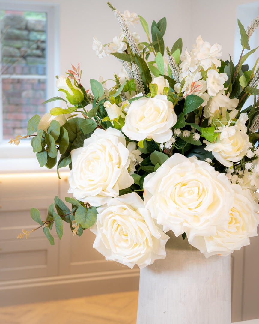 Luxury White & Green Bouquet