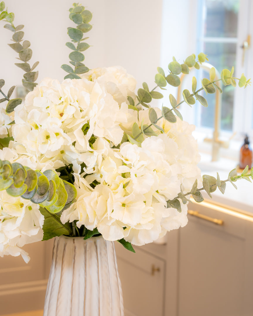 Luxury White Hydrangea Bouquet