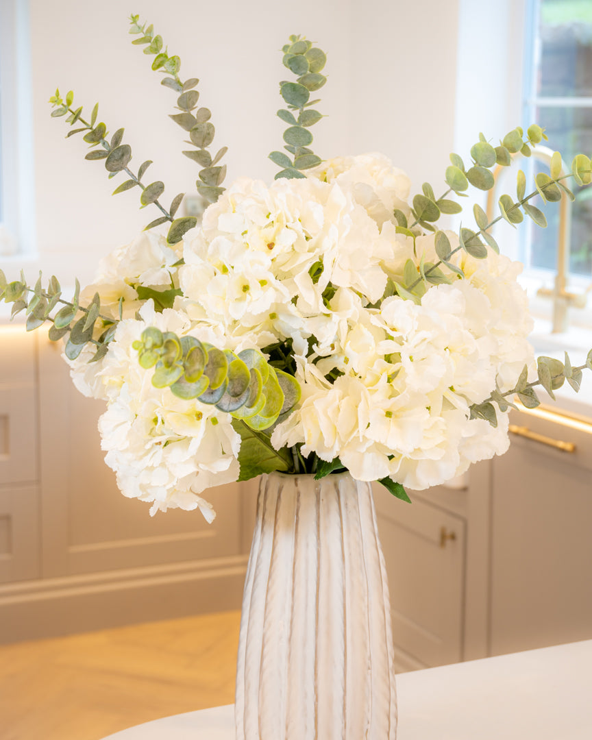 Luxury White Hydrangea Bouquet