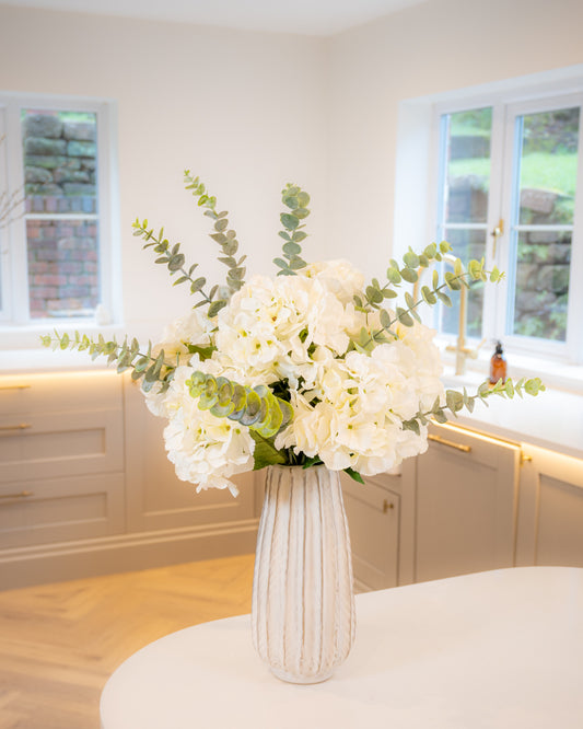 Luxury White Hydrangea Bouquet