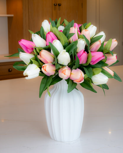 Large Tulip Posy - Pinks