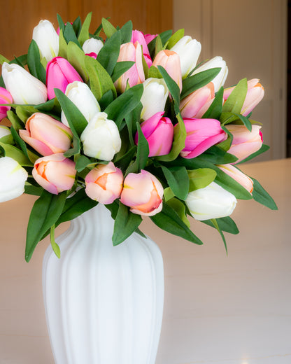 Large Tulip Posy - Pinks
