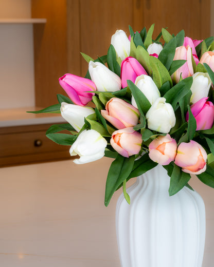 Large Tulip Posy - Pinks