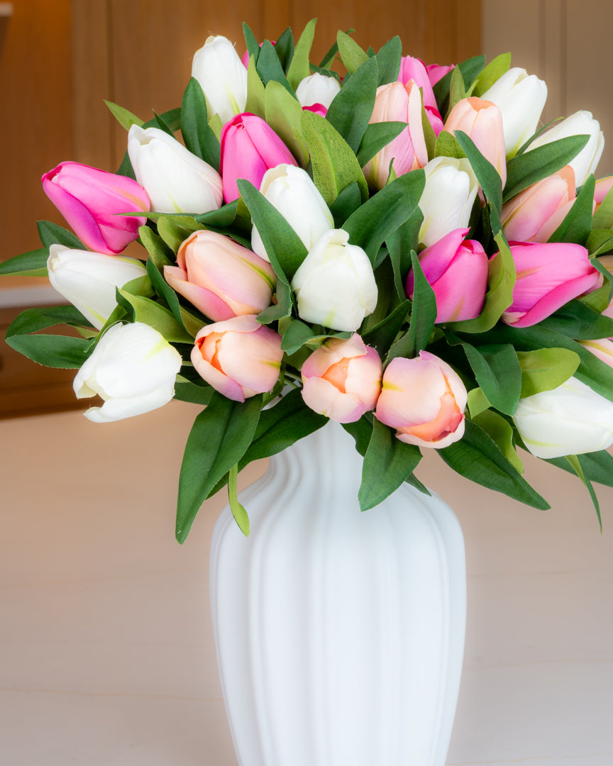 Large Tulip Posy - Pinks