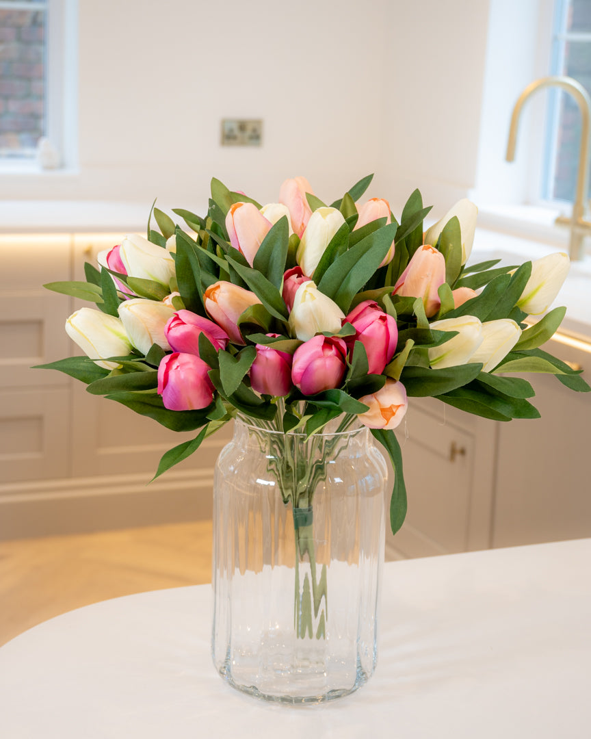 Large Tulip Posy - Pinks