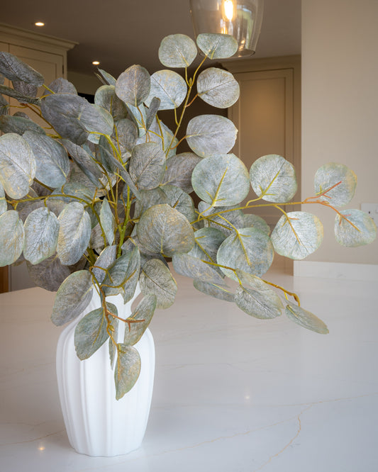 Gold Touched Eucalyptus Spray