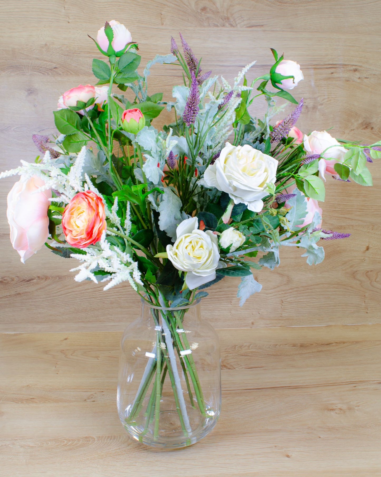 Rose & Ranunculus in Vase