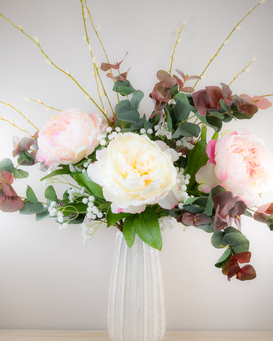 Luxury Peony and Willow Bouquet